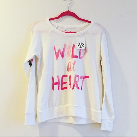 Chaser Tops - NWTs Chaser “Wild at Heart” Sweater